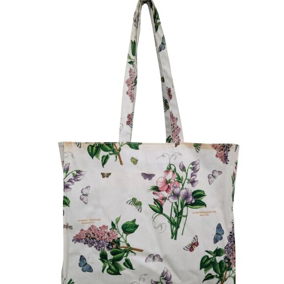 Portmeirion Ulster Weavers Tote Bag Multicolor Floral PVC Coated Cotton 14" - Picture 2 of 15